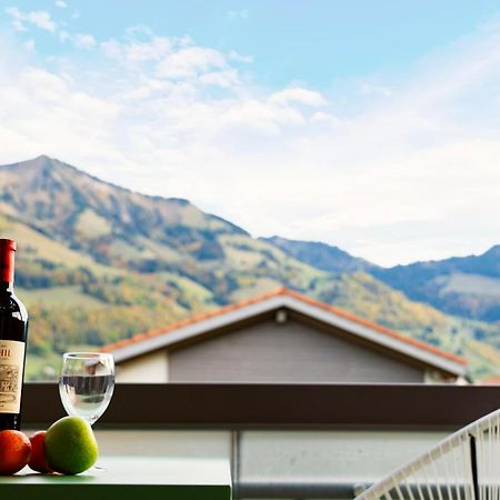 Gruyere Alpes Appartement 3 Chambres Bbq Parking Neirivue Exterior photo